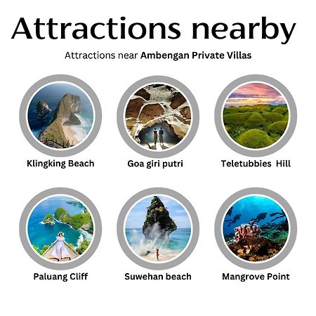 Ambengan Private Villas Toyapakeh Eksteriør billede